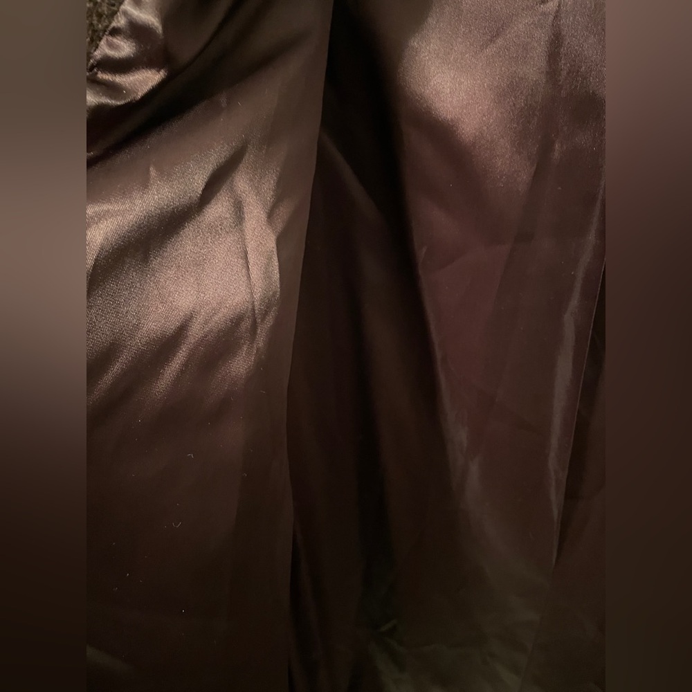 VTG Wool Coat w/ Fur Collar - Picture 5 of 7